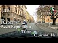 Rome | City Drive, Italy [P.za Repubblica-Tiber-Quirinal Hill] May 2021 | 16:00 | ☁️