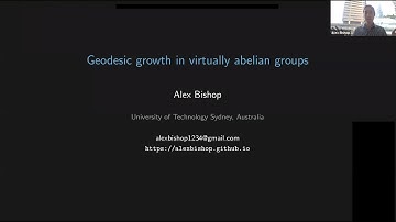 Alex Bishop - Geodesic growth in virtually abelian groups