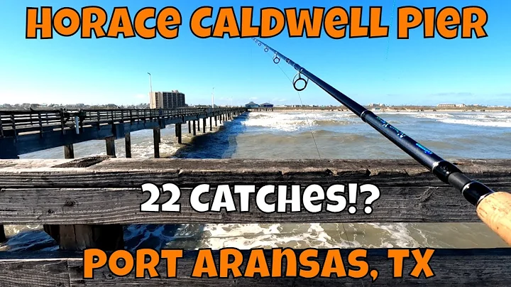 *600 SUB SPECIAL* Fishing In Texas :D Horace Caldwell Pier, Port Aransas TX