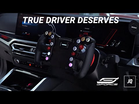 Toy of the Year 2026! JQ Werks Podium Steering Wheel / Formula BMW G42 M240i G-FORCE