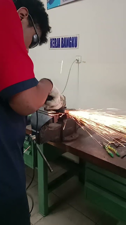 Menggerinda di Ragum  #kerjabangku #laskarteknik #laskarteknik