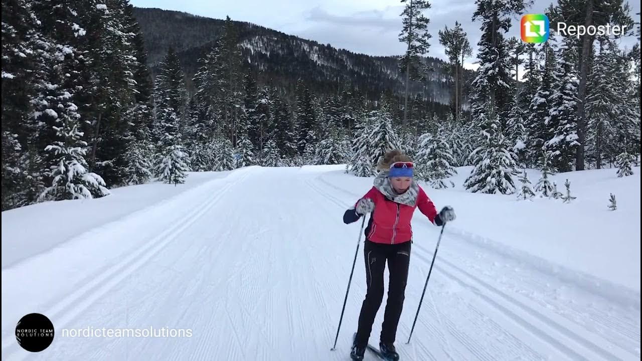 XC Ski Technique, weight transfer YouTube