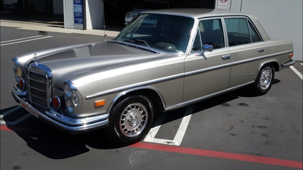 The Forgotten Mercedes That Started the S-Class Legacy 👑 | 280 SEL V8