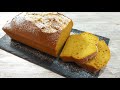 Bizcocho de calabaza alto y esponjoso en licuadora-Receta fácil y sin gluten @Recetas faciles