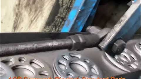 AOP Formwork Ringlock Standard Parts Producing