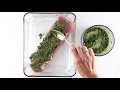 Matcha herbed pork loin rub recipe