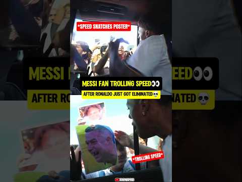 Messi fan made Speed END HIS STREAM😳