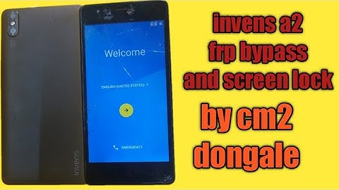 invens a2 remove google account/remove frp whith cm2