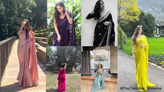 Girls Saree Solo Photoshoot Ideas Stunning Poses & Outdoor Photography In Saree 2026