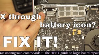 Battery not showing up on A1278 Unibody Macbook Pro: how to troubleshoot & repair.