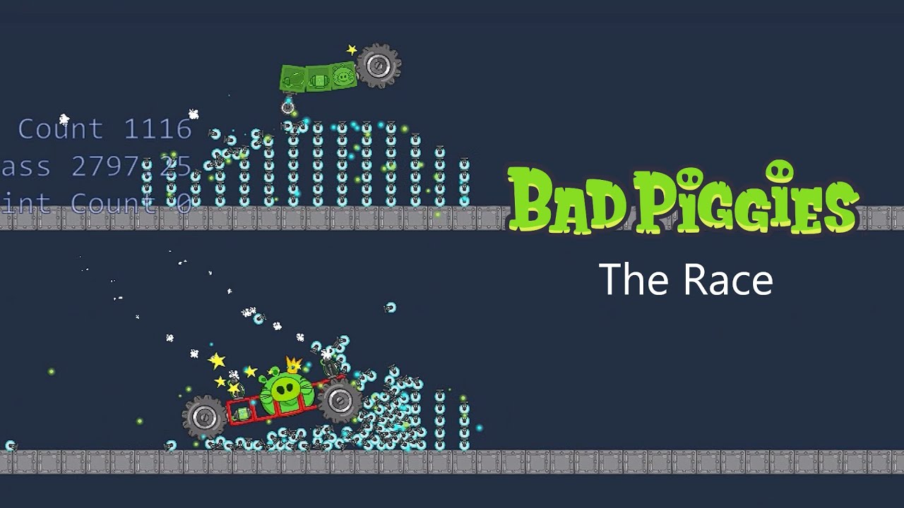 Bad Piggies Short - The Race | Bad Piggies Leading Edge 2022.1 - YouTube