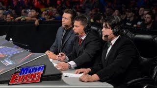 WWE Main Event - Meet the new announce team: May 29, 2013