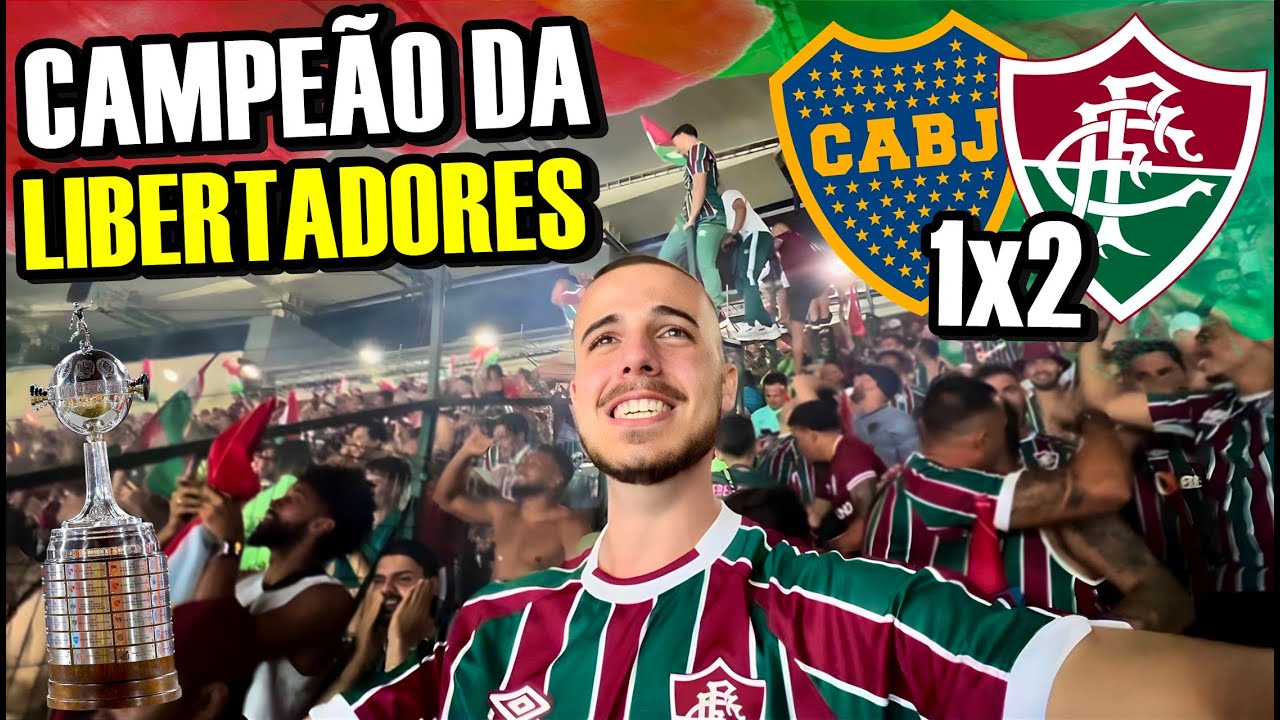 É a hora da glória! O Fluminense vence o Boca Juniors em um jogo dramático  e conquista a Taça da Libertadores - Jornal Expresso Carioca