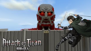 Shiganshina District 🥵|| Attack on titan || Psycho DENOM || Minecraft PE