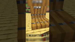 Minecraft: Office Chair and Desk Build Hack #shorts #mcpe #minecraft @allmost9326