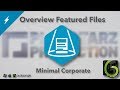 Обзорв Проекта Featured Files Для Audiojungle - Minimal Corporate (1000+ SALES)