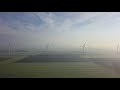 Mist boven Flevoland 17 september 2017