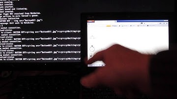 Demo app showing Web browser controlling Netduino via Raspberry Pi
