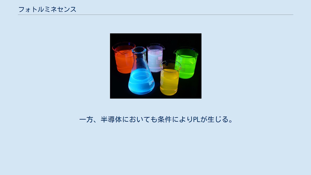 フォトルミネセンス