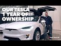 Our Tesla after 1 Year of Ownership