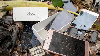 Looking for an old touch phone in the trash || Restoration phone Sony XPERIA docomo
