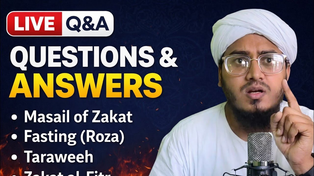 Live Islamic Questions Answers With MH Qasmiofficial