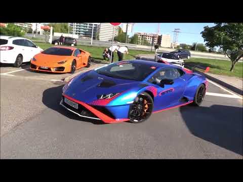 Gathering Supercars 2024 | All Cars | Sunday Morning | A4 Service Area