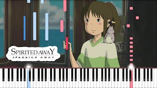 The Sixth Station - Spirited Away Piano Cover | Sheet Music [4K]