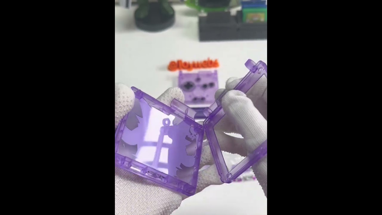 Gengar Mod Kit for GBA SP: Premium Shell & Custom Box