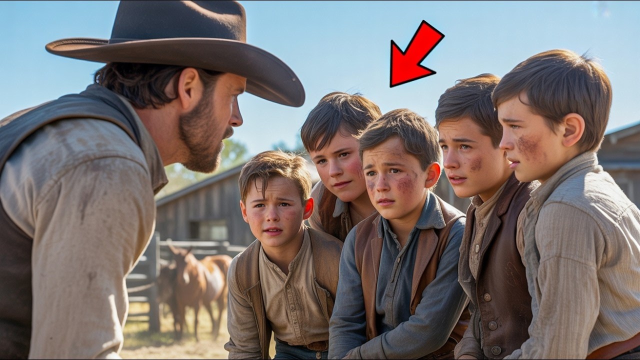 Wir sind fünf Brüd Niemand darf mehr als zwei behalten —Die Antwort des Cowboys ließ sie alle weinen