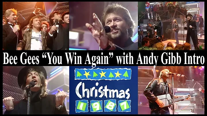 The Bee Gees “You Win Again” with Andy Gibb Introduction 1987