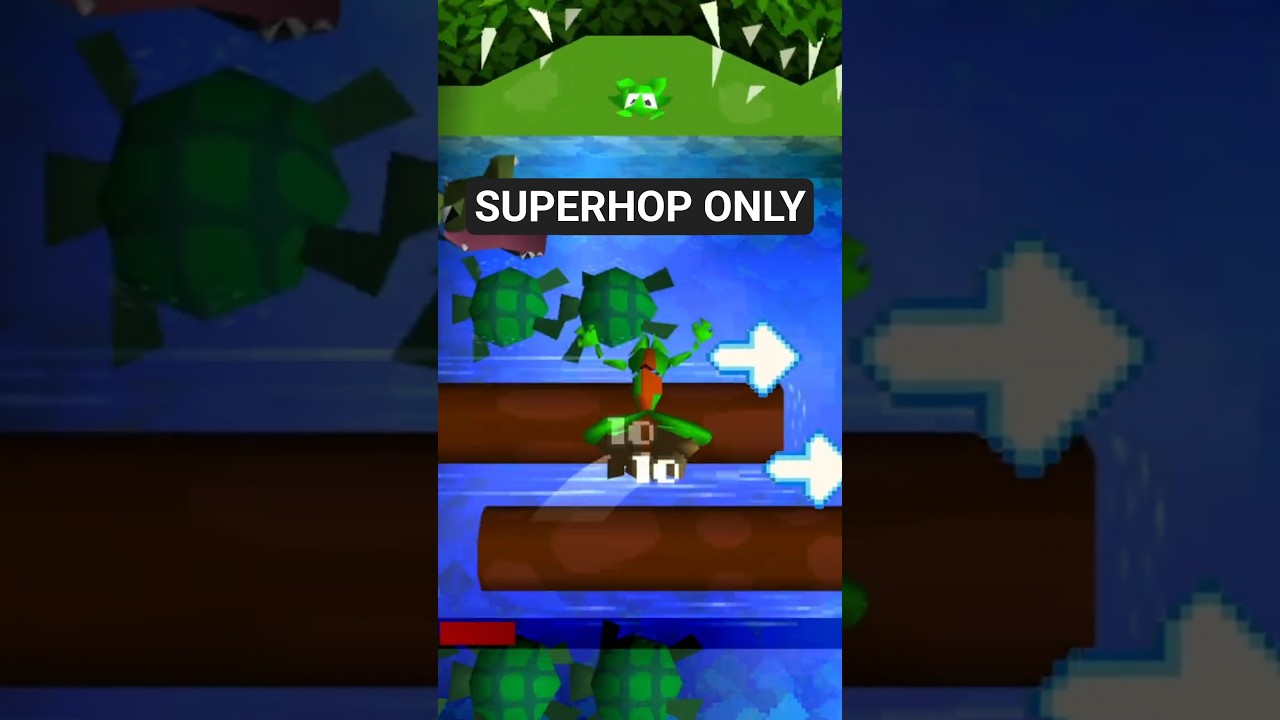 SUPERHOP to Victory in Retro Zone #frogger #gamingchallenge