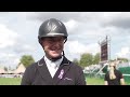 Jesse Campbell on an improved dressage and his late wife's legacy