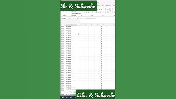 Quick Creat no sequence In Excel Sheet | @learneverythingonline4u | #excel #shorts #sequence 😀🤔🤔🤔🫡