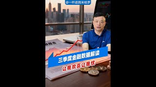 三季度金融数据解读