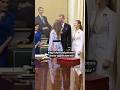 king Felipe and princess Leonor appreciate infanta Sofia