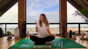 How to use a tuning fork