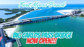 Big Carlos Pass Bridge NOW Open On Fort Myers Beach