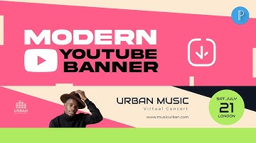 Modern YouTube Banner Tutorial using Pixellab | Creating the Perfect YouTube Banner in Pixellab!