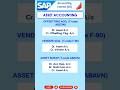 SAP FICO Interview Question-Answer| Accounting Entries in Asset Accounting process| SAP FICO| #sap