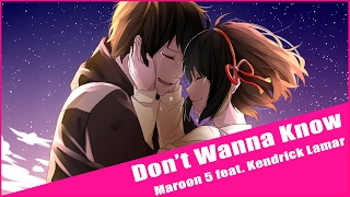 Nightcore - Dont Wanna Know