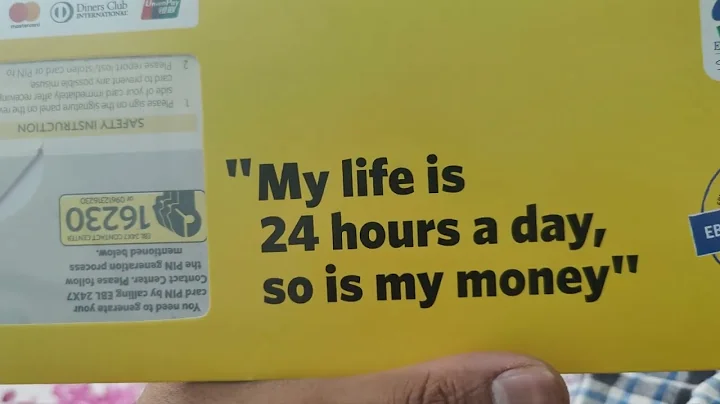 how to setup pin EBL debit card