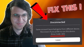 Hoe Roblox-foutcode 264 op te lossen: Hetzelfde account startte het spel vanaf een ander apparaat