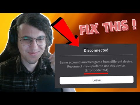 How To Fix Roblox Error Code 264 - Same Account Launched