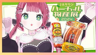 【#新人vtuber 】激ウマなハムを食レポなり！ #JAタウンバーチャル物産展 当日の様子！【＃ご当地VTuber/＃宝灯桃汁】
