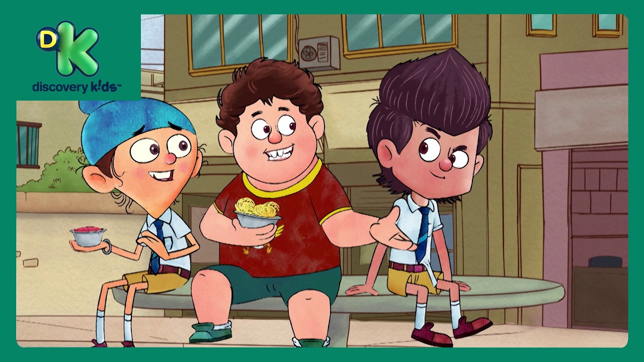 School Ka Sabse Funny Gang!😂🏫| Fukrey Boyzzz!👦🏻| Hindi Cartoon🤩| @DiscoveryKidsIN​