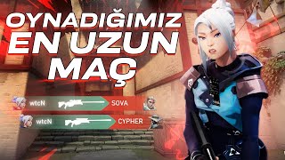 OYNADIĞIMIZ EN UZUN MAÇ! | Valorant 5v5 Dereceli