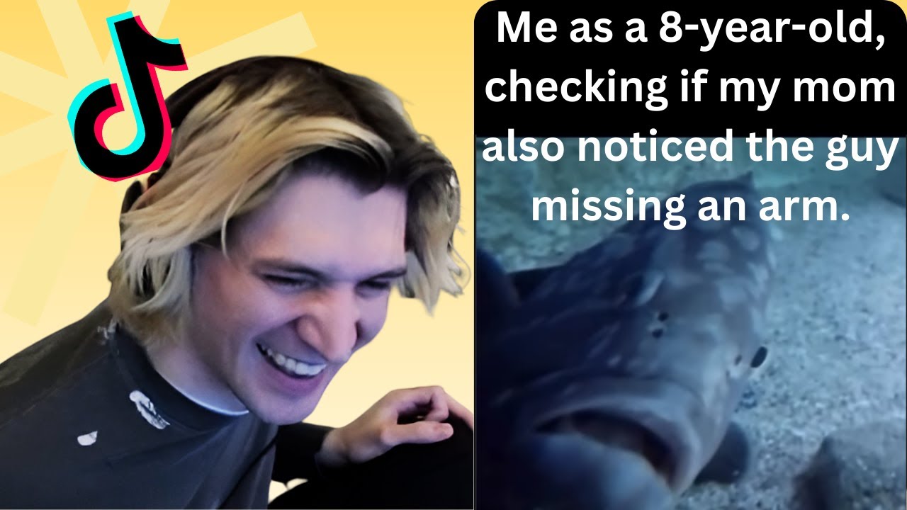xQc Reacts to TikTok clips