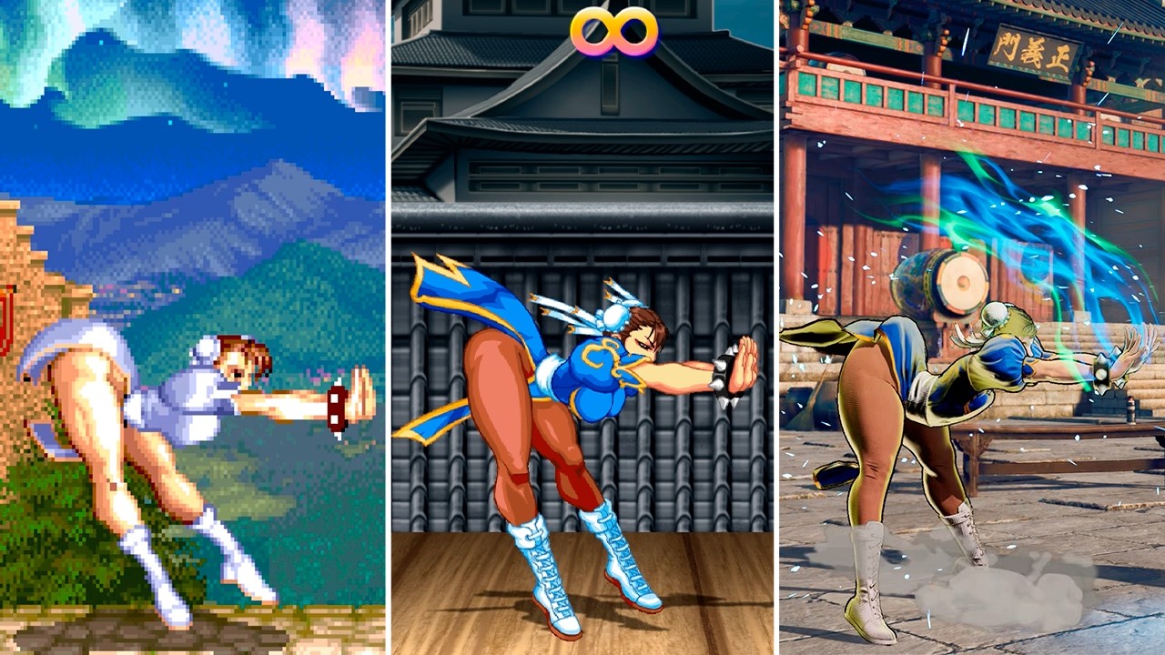 Evolution of Chun-Li's Kikoken (1992-2026)