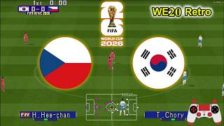🔥 Czech Republic vs South Korea - World Cup 2026 Mod | Winning Eleven 2002 PS1